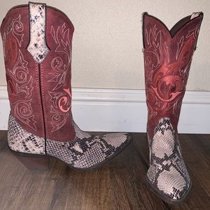 Durango Burgundy Crush Leather Cowboy Boot
